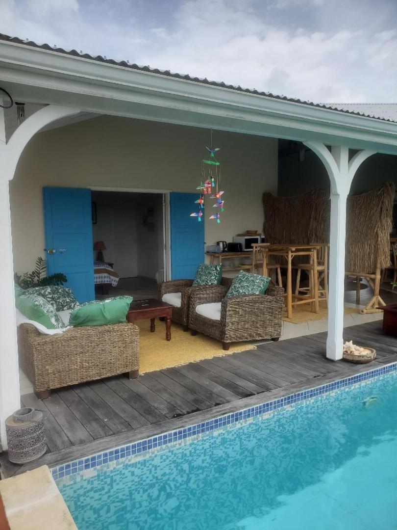 Chambre D'Hote Avec Vue Mer Grand-Bourg  Buitenkant foto